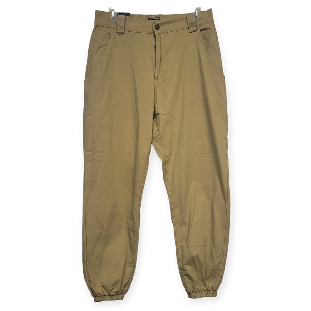 American Bazi khaki plus size jogger, 3X
